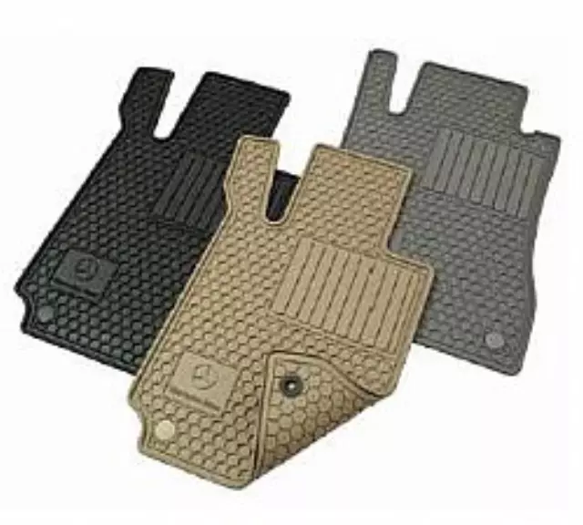212Q6680710 - : All Season Mats - Coupe - Black for Mercedes-Benz Image