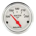 1337 - : GAUGE, WATER TEMP, 2 1/16", 250?F, ELEC, ARCTIC WHITE for AutoMeter Image