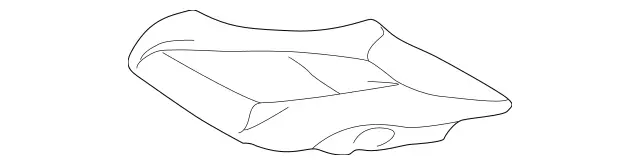 4639101150 - Body: Seat Cushion for Mercedes-Benz Image