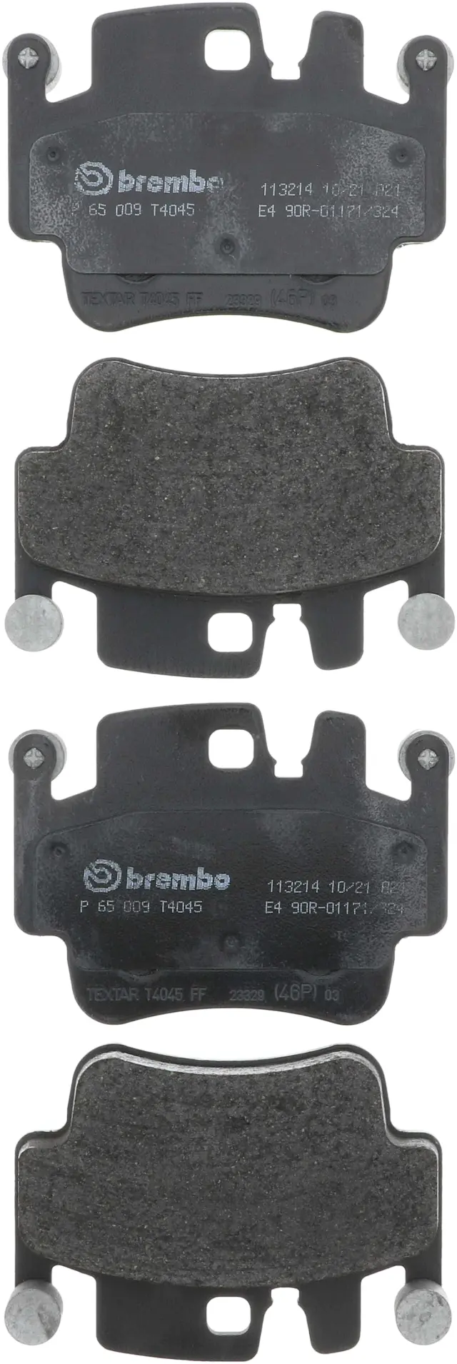 P65009 - Brakes &amp; Brake Parts: Premium Low-Met OE Equivalent Pad for Brembo Image