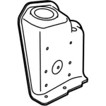 8C3Z5A306B - : Upper Bracket for Ford: F-250 Super Duty, F-350 Super Duty, F-450 Super Duty Image