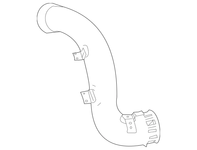 2600904400 - Radiator: Charge Air Line for Mercedes-Benz: 220a, A220, A35 AMG, CLA250, CLA35 AMG, GLA250, GLA35 AMG, GLB250, GLB35 AMG Image image