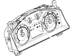 8L8Z10849L - : Instrument Cluster for Ford Image