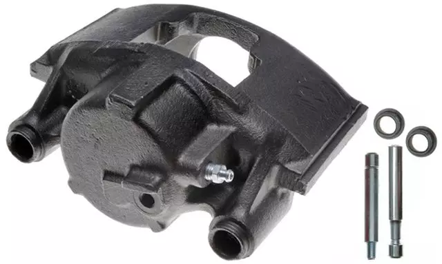 19140997 - : Front Driver Side Disc Brake Caliper Assembly (Friction Ready Non-Coated), Remanufactured for GM Image