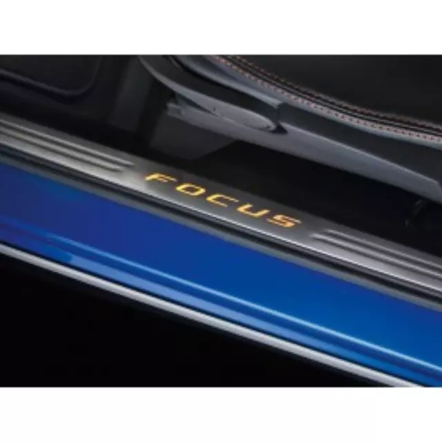 Illuminated Door Sills, Stainless Steel - Ford (8S4Z-63132A08-AA)