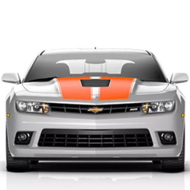 23425878 - Exterior: Decal/Stripe Package, Rally Stripes, Orange for Chevrolet: Camaro Image