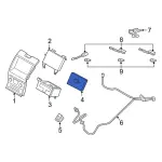 JR3Z14G371J - : Module for Ford: Edge, Escape, Explorer, F-250 Super Duty, F-350 Super Duty, F-450 Super Duty, Flex, Mustang, Police Interceptor Utility | Lincoln: MKC Image