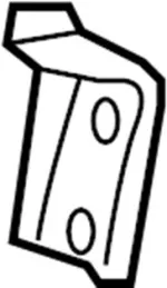 88392JJ50A - Body: Cushion Assembly Bracket for INFINITI: G37, Q60 Image