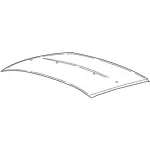 GD9Z5450202B - : Roof Panel for Lincoln: Continental Image