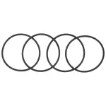 W702259S300 - Belts &amp; Cooling: Engine Water Pump Gasket for Ford Image