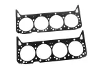 10105117 - Engine: Composition Head Gasket for Buick: Commercial Chassis, Roadmaster | Cadillac: Brougham, Commercial Chassis, Escalade, Fleetwood | Chevrolet: Blazer, C/K Pickup, C1500, C2500, C3500, Camaro, Caprice, Corvette, Express 1500, Express 2500, Express 3500, G10, G20, G30, K1500 Pickup, K2500 Pickup, K3500 Pickup, K5 Blazer, P20, P30, R10, R20, R30, R3500, Suburban C10, Suburban C1500, Suburban C20, Suburban C2500, Suburban K10, Suburban K1500, Suburban K20, Suburban K2500, Suburban R10, Suburban R1500, Suburban R20, Suburban R2500, Suburban V10, Suburban V1500, Suburban V20, Suburban V2500, Tahoe, V10, V20, V30, V3500 | GMC: C1500 Pickup, C2500 Pickup, C3500 Pickup, G1500, G2500, G3500, Jimmy, K1500 Pickup, K2500 Pickup, K3500 Pickup, P2500, P3500, R1500 Pickup, R2500 Pickup, R3500 Pickup, Savana 1500, Savana 2500, Savana 3500, Suburban C1500, Suburban C2500, Suburban K1500, Suburban K2500, Suburban R1500, Suburban R2500, V1500, V1500 Suburban, V2500, V2500 Suburban, V3500, Yukon | Oldsmobile: Custom Cruiser | Pontiac: Firebird Image