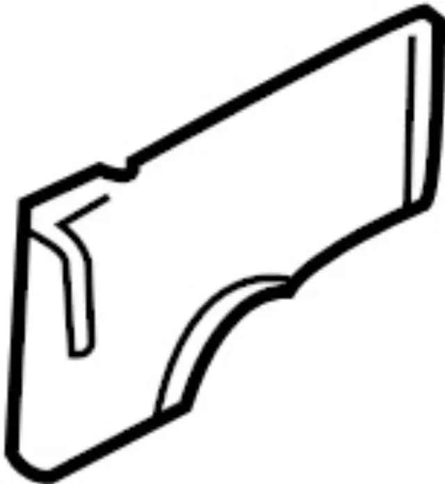 751320W000 - Body: Closing Plate Front Plate for INFINITI: QX4 Image