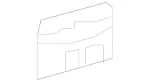 19913271 - Trim and Lining: Fastening Clip for Mercedes-Benz Image