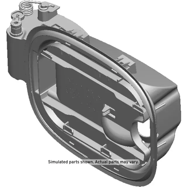 84745946 - : Part# 84745946 Fuel Tank Filler Pipe Housing for Cadillac: CT5 | GMC: Sierra 1500, Sierra 1500 Limited Image