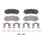 OEX2032 - : OEX Rear Disc Brake Pad Set Premium Ceramic for WAGNER BRAKE Image