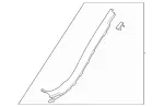 22369092017Q04 - Body: Lower Quarter Trim for Mercedes-Benz Image