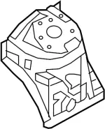 F41413JAMA - Body: Strut Tower for INFINITI: JX35, QX60 Image image