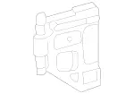 2087200225 - Body: Door Glass Guide for Mercedes-Benz Image