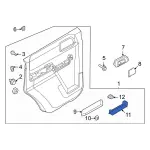 M2DZ78237W25AA - : Armrest Cover for Ford: Bronco Image