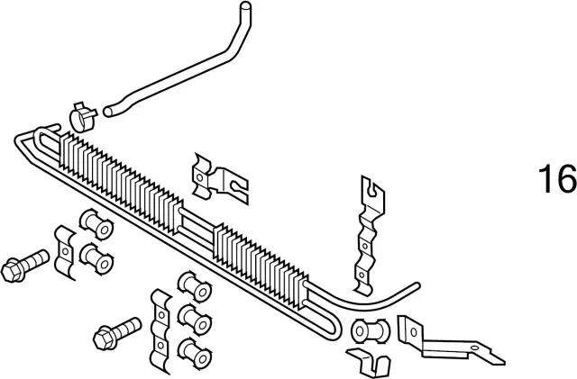 497255ZM2A - Steering: Power Steering Return Hose for INFINITI: QX80 Image