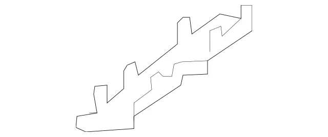 2048350114 - Heating and Ventilation: Holder for Mercedes-Benz: C250, C300, C350, C63 AMG, CLS400, CLS550, CLS63 AMG, CLS63 AMG S, E250, E350, E400, E550, E63 AMG, E63 AMG S, GLK250, GLK350 Image image