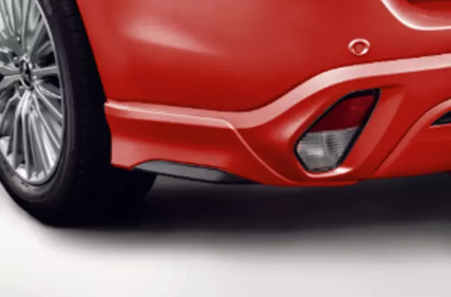 MZ576729EX - Exterior: Exterior, Rear Corner Air Dams, Red for Mitsubishi Image