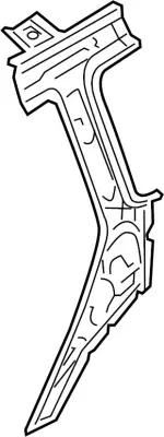 766301LA0B - Body: Inner Lock Pillar for INFINITI: QX56, QX80 Image