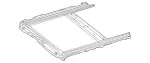 2577800600 - Sliding Roof: Sliding Sunroof Frame for Mercedes-Benz Image