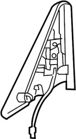 80292JK000 - Body: Corner Cover for INFINITI: G25, G35, G37, Q40 Image