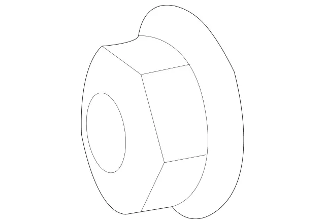 29907254 - Springs, Suspension and Hydraulic Components: Hex. Nut W Flange + Piece for Mercedes-Benz: C350e, C400, C43 AMG, C450 AMG, C63 AMG, C63 AMG S, CLS400, CLS450, CLS53 AMG, CLS550, CLS63 AMG, CLS63 AMG S, E250, E300, E350, E400, E43 AMG, E450, E53 AMG, E550, E63 AMG, E63 AMG S, GLC300, GLC43 AMG, GLC63 AMG, GLC63 AMG S Image image