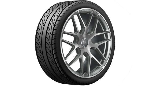 16740144007X21 - : Wheel Alloy 22 AMG cross-spoke - Gray 10 x 22 for Mercedes-Benz Image