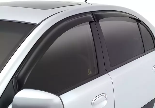 UR061AY070 - Exterior: Air Deflector, Window for Kia: Rio, Rio5 Image