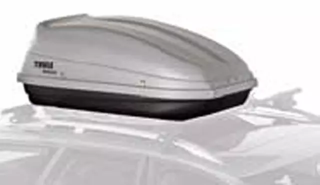 VAT4Z7855100L - : Cargo Box - Rack-Mounted - 55 X 26 X 12 for Ford: Bronco, Bronco Sport, C-Max, E-350 Super Duty, E-450 Super Duty, EcoSport, Edge, Escape, Expedition, Explorer, Explorer Sport Trac, F-150, F-250 Super Duty, F-350 Super Duty, F-450 Super Duty, F-550 Super Duty, Fiesta, Flex, Focus, Fusion, Maverick, Mustang Mach-E, Taurus X, Transit Connect | Lincoln: Aviator | Mercury: Mariner, Mountaineer Image