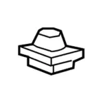 W713717S403 - : Trunk Lid Trim Nut for Lincoln: Continental Image