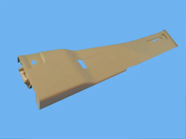 B Pillar Molding, Right - Mopar (7TA60JXWAA)