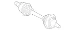 204330510064 - : Drive Shaft for Mercedes-Benz: C300, C350 Image