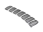 6VV51GXHAB - Exterior Ornamentation: Texture Grille for Jeep: Grand Cherokee, Grand Cherokee L Image