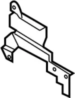 295K91MG0A - : Junction Block Side Cover for Infiniti Image