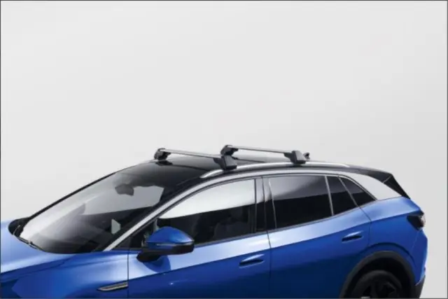 11A071151A - Hauling: Base Carrier Bars for Volkswagen: ID.4 Image