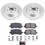CRK7903 - : Genuine Geomet Coated Rotor and Low-Dust Ceramic Brake Pad Kit for PowerStop Image