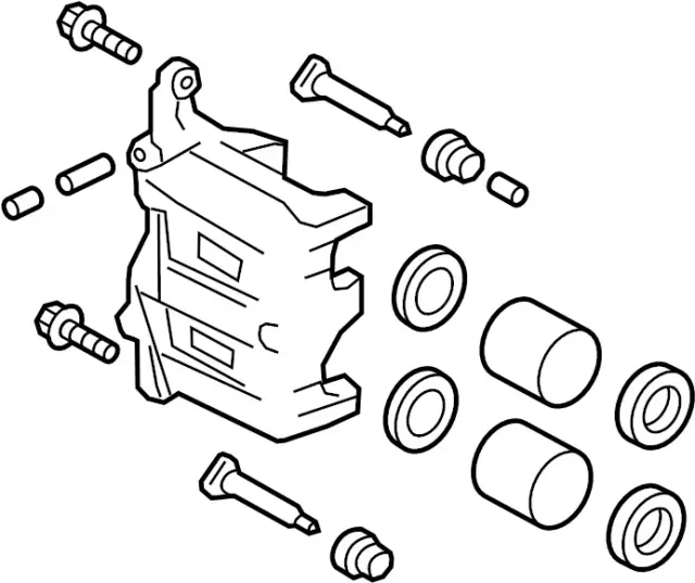 410014CU0A - Brakes: Caliper for Infiniti Image