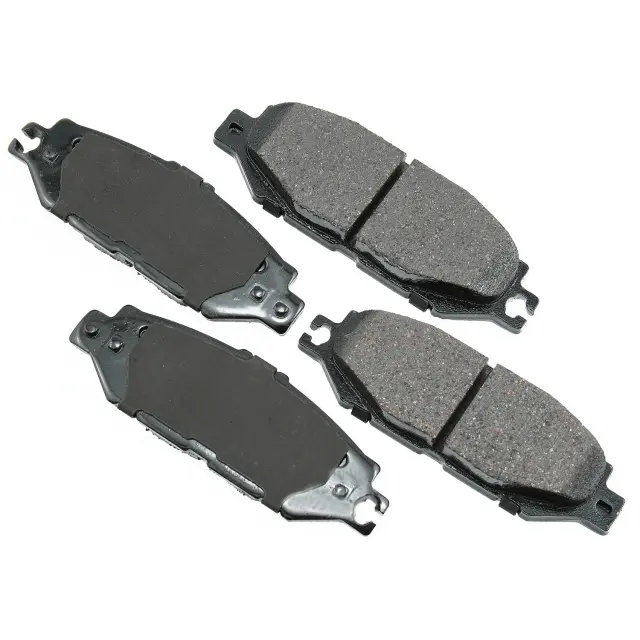 ACT613 - : Akebono ProACT Ultra Premium Ceramic Disc Brake Pad Kit for AKEBONO Image
