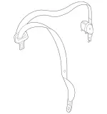 25186079857F03 - : Lap &amp; Shoulder Belt for Mercedes-Benz Image