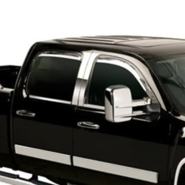 19353850 - Exterior: Exterior Trim, Side Windows, Chrome for Chevrolet: Silverado 1500 | GMC: Sierra 1500 Image