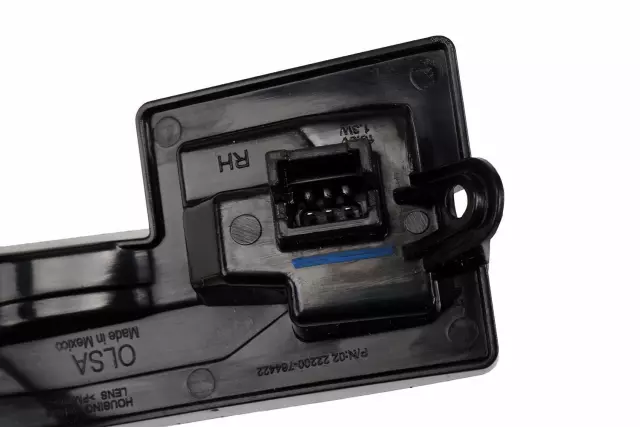 Passenger Side Door Mirror Kit with Housing, Molding, Cover, Bezel, and Bolts - GM (22839689)