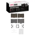 1551109101 - : DFC 5000 Advanced Pads - Low-Metallic and Hardware Kit for DYNAMIC FRICTION Image