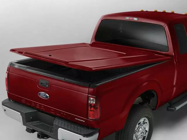 VDC3Z99501A42AD - Bed Products: Tonneau Covers, Hard Painted By Undercover for Ford: E-350 Super Duty, E-450 Super Duty, F-250 Super Duty, F-350 Super Duty, F-450 Super Duty, F-550 Super Duty Image