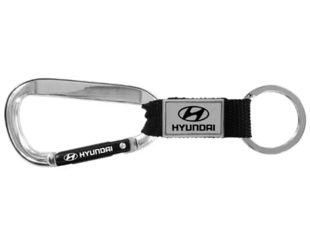 40224610 - Merchandise: Carabiner keychain with a nylon braided strap for Hyundai Image