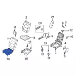 LJ6Z7863804AE - : Seat Cover for Ford: Escape Image