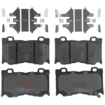 TXH1346 - : TRW PREMIUM BRAKING - METALLIC BRAKE PAD SET - TXH1346 for TRW Image